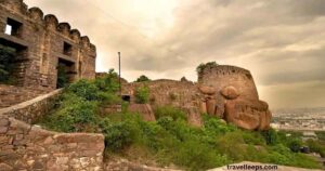 Khammam Fort Telangana historic landmark panoramic view